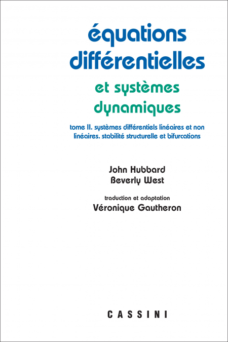 Équations différentielles et systèmes dynamiques, vol. 2
